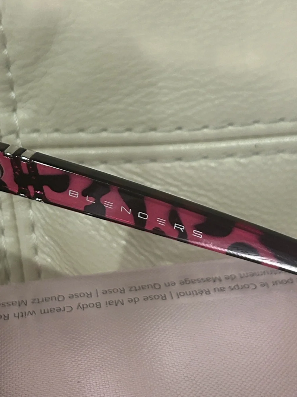 Blenders Lady Inferno Pink Leopard Print Women’s Sunglasses